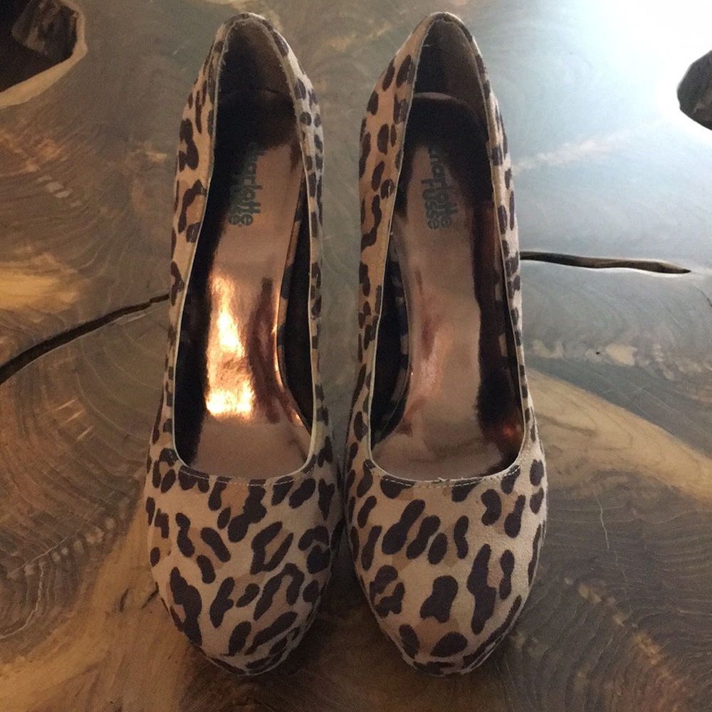 Charlotte Russe Leopard Heels